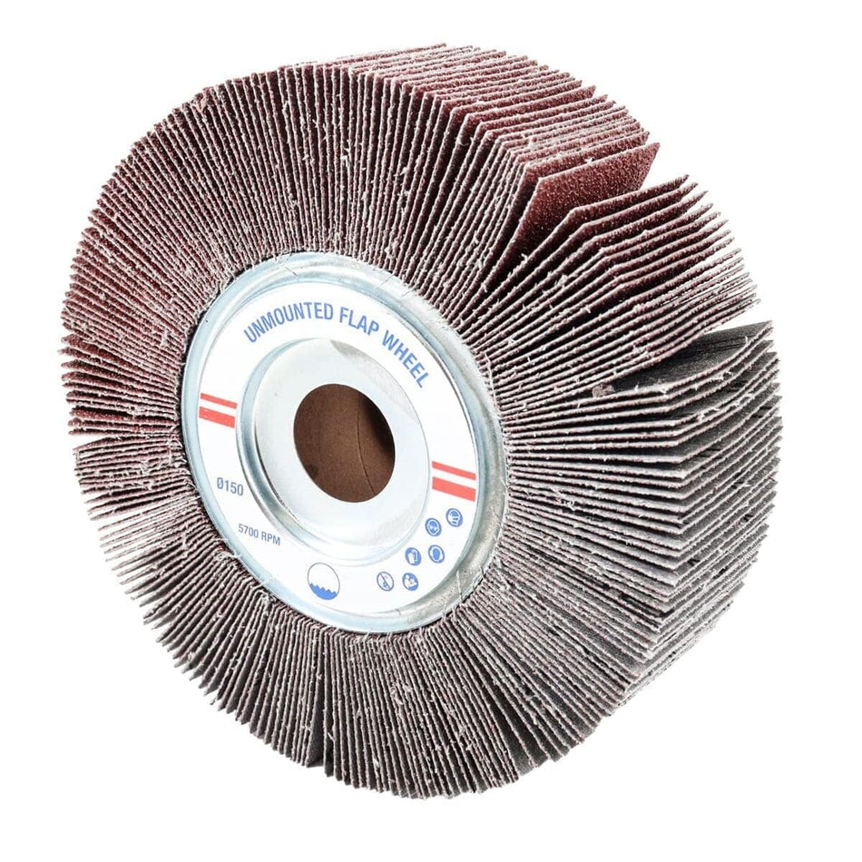 RUEDA FLAP AO 6" x 2" x 1" G50, WESTON