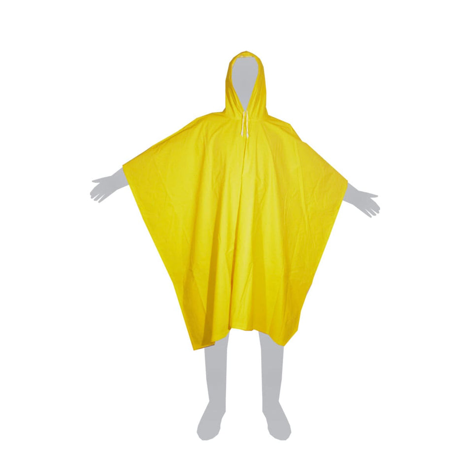 PONCHO IMPERMEABLE PVC/POLIESTER 0.32MM