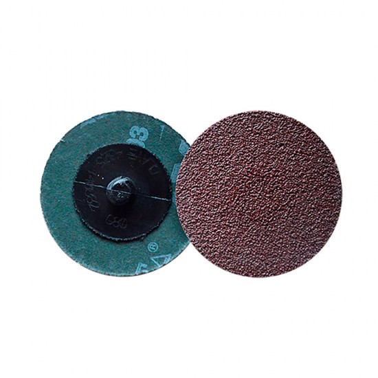 Disco de lija de cambio rápido (ROL-OK) 80, grano óxido de aluminio, de 38 mm (1-1/2"), AUSTROMEX 4618