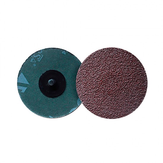 Disco de lija de cambio rápido (ROL-OK) 36, grano óxido de aluminio, de 76 mm (3"), AUSTROMEX 4626
