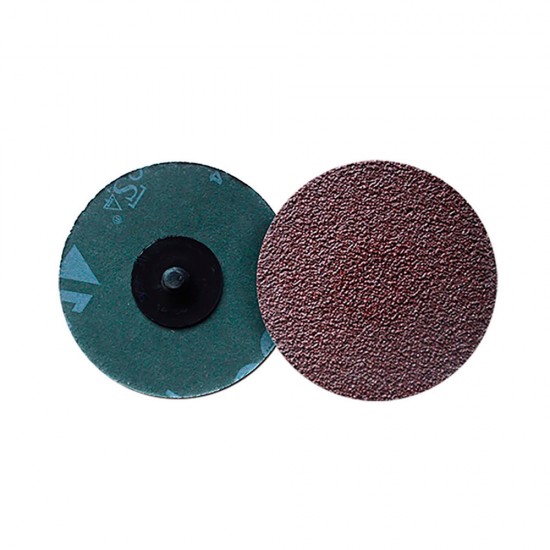 Disco de lija de cambio rápido (ROL-OK) 50, grano óxido de aluminio, de 76 mm (3"), AUSTROMEX 4627