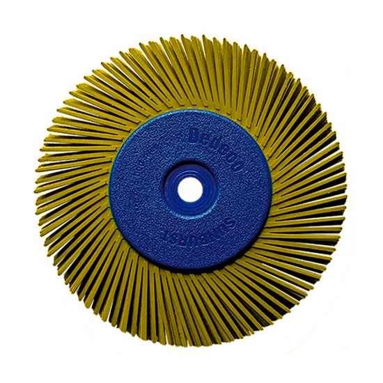 Rueda Radial Termoplástical de óxido de aluminio - grano 80, de 150 x 12.7 x 25.4 mm (6" x 1/2" x 1"), AUSTROMEX 4853