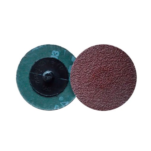 Disco de lija de cambio rápido (ROL-OK) 50, grano óxido de aluminio, de 25 mm (1"), AUSTROMEX 4612
