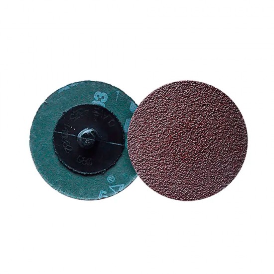 Disco de lija de cambio rápido (ROL-OK) 24, grano óxido de aluminio, de 38 mm (1-1/2"), AUSTROMEX 4615