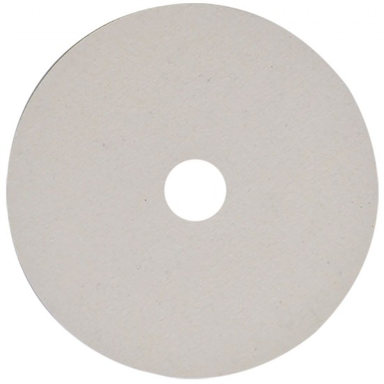 AUSTROMEX - 2335 - Rueda felpa blanca 200 x 25.4 x 25.4mm