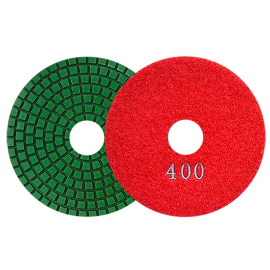 AUSTROMEX - 2763 - Pads p/pulido velcro rojo  2763