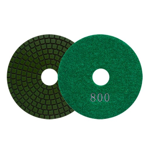 AUSTROMEX - 2764 - Pad p/pulido velcro verde  2764
