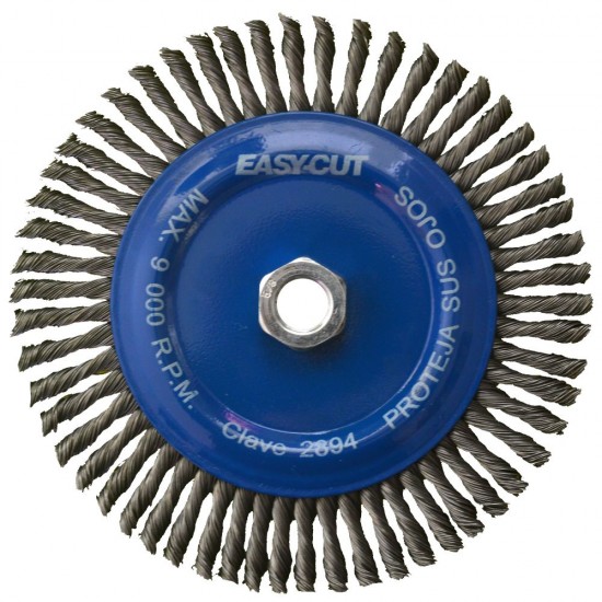 AUSTROMEX - 2894 - Cepillo circular de alambre trenzado
