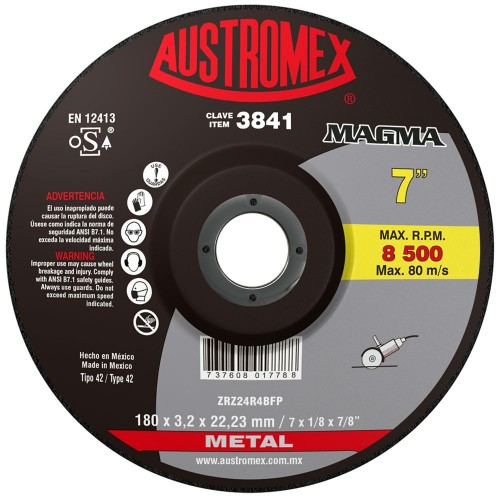AUSTROMEX - 3841 - Disco corte metal  3841