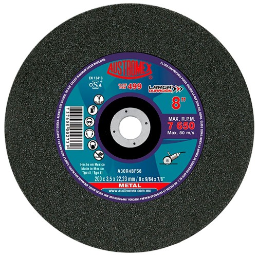 AUSTROMEX - 499 - Disco corte p/ metal  499