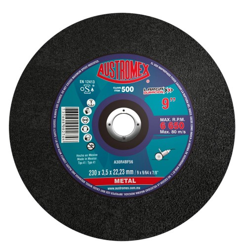AUSTROMEX - 500 - Disco corte p/ metal  500