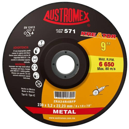 AUSTROMEX - 571 - Disco corte metal  571