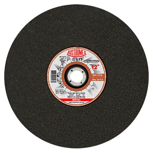 AUSTROMEX - 577 - Disco de corte p/metalografia  577