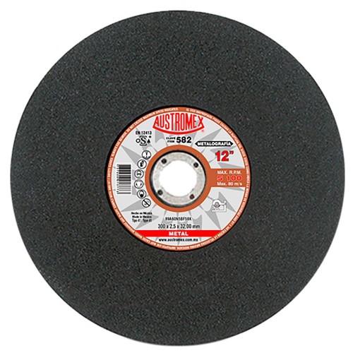 AUSTROMEX - 582 - Disco de corte p/metalografia  582