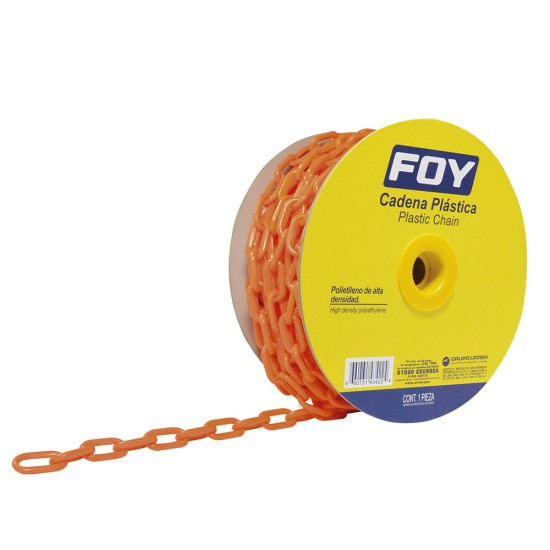 Foy - 143422 - Cadena plastica 6 mm x 1/4" 25 mt 40 kg