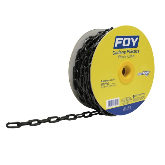 Foy - 143423 - Cadena plástica 6 mm x 1/4" 25 mt 40 kg