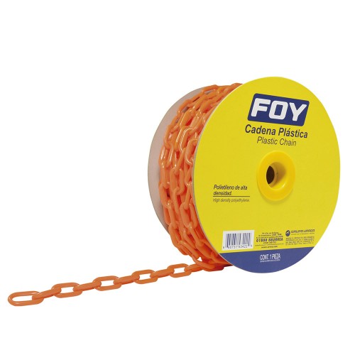 Foy - 143426 - Cadena plástica 8 mm x 5/16" 25 mt 80 kg