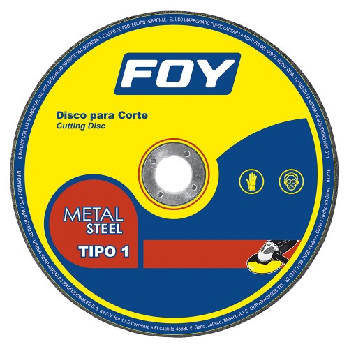 Foy - 143526 - Disco t/1 metal 9"x3mm
