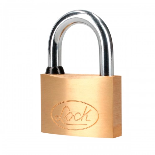 Lock - L20S60BB - Candado de latón llave bancaria 60mm