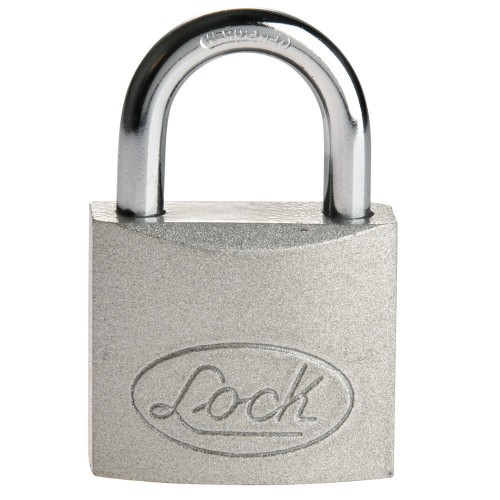 Lock - L22L38A - Candado de acero largo llave estándar 38