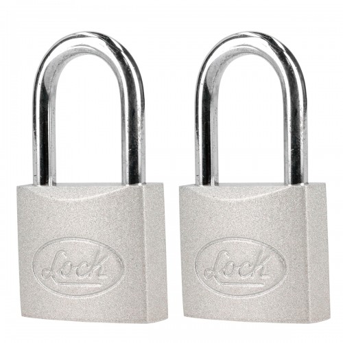 Lock - L22L452 - Candado de acero largollave estándar 2 p