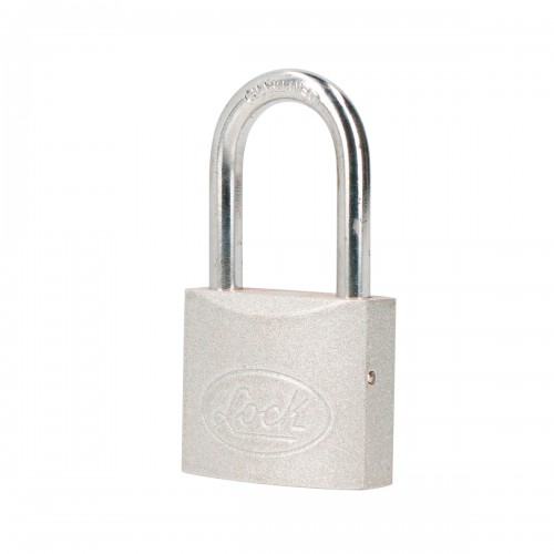 Lock - L22L45A - Candado de acero largo llave estándar 45