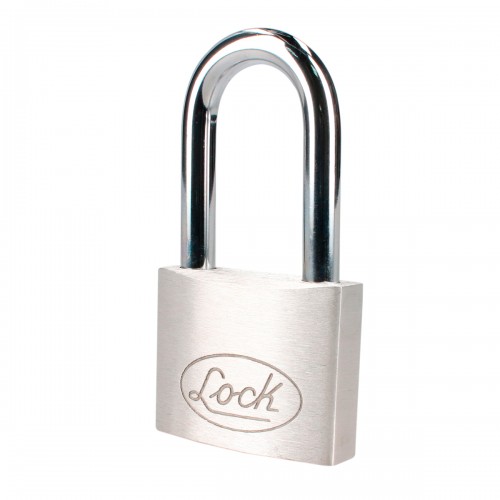 Lock - L22L50EACB - Candado de acero largo llave estándar 50