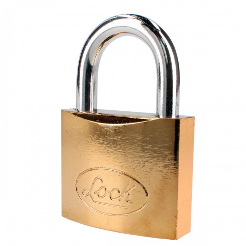 Lock - L22S63ELBB - Candado de acero corto llave estándar 63