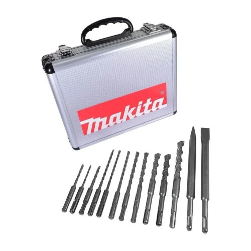 Makita - D-71205 - Kit brocas, cinceles y brocas sds plus 15 piezas