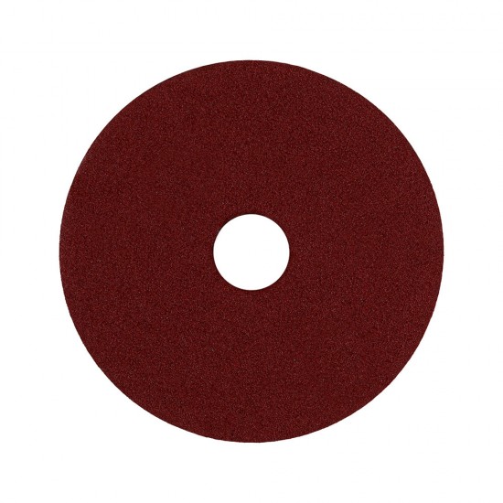 Disco de lija 4-1/2' con respaldo de fibra, grano 80, Truper 100127