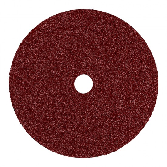 Disco de lija de 7' con respaldo de fibra, grano 36, Truper 100160