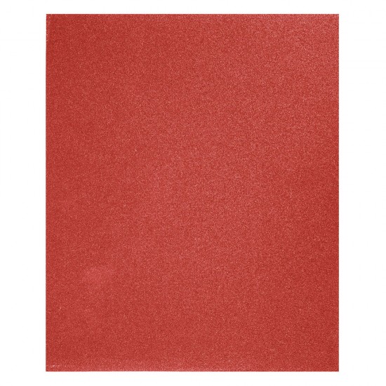 Lija de esmeril roja grano 120 de óxido de aluminio, Truper 11643
