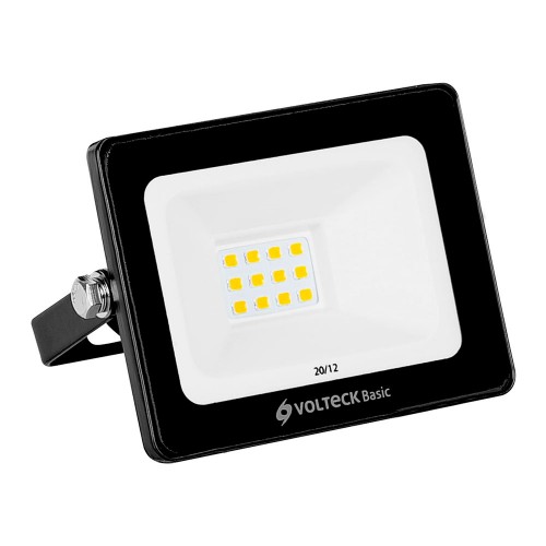 Reflector ultra delgado LED 10 W luz cálida, Volteck Basic 28089