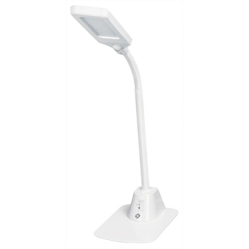 Lámpara de LED 5W cuello flexible para escritorio, Volteck 46189