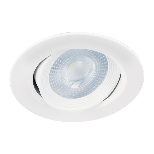 Luminario de LED 5 W empotrar redondo blanco spot dirigible 46944