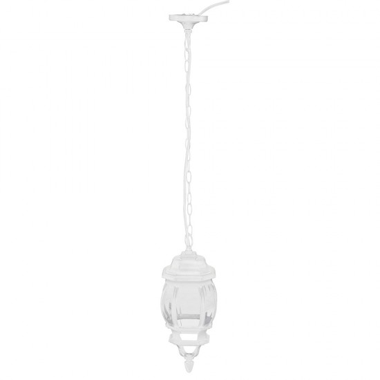 Arbotante tradicional colgante blanco, lámpara no incluida 47296