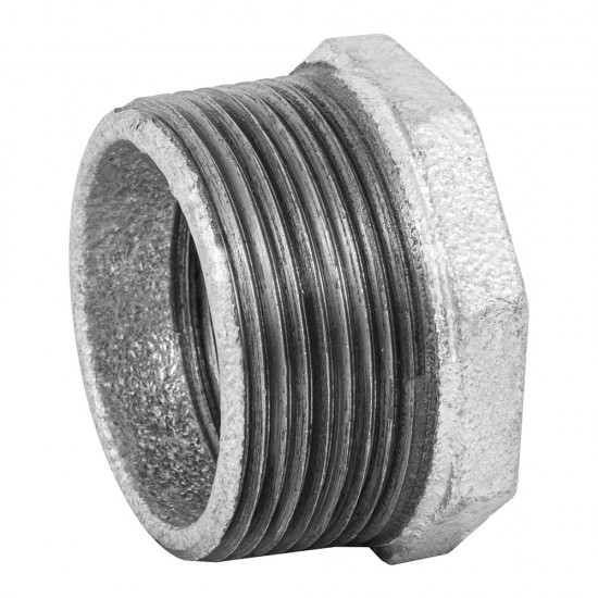Reducción bushing acero galvanizado 1-1/2 x1-1/4', Foset 48780