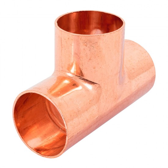 Tee sencilla de cobre 1-1/2', Foset 48864