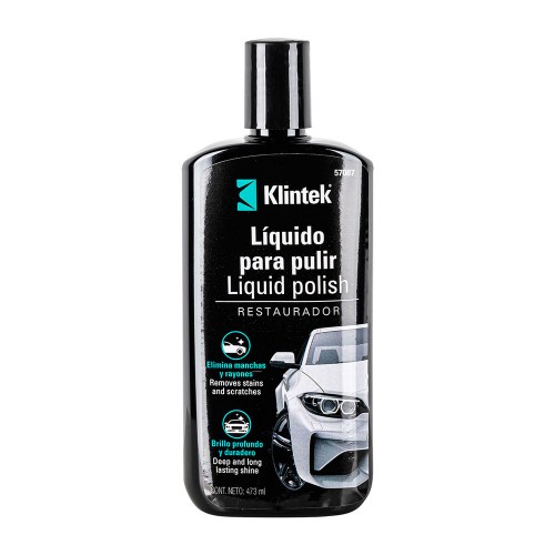 Polish líquido para auto, 473 ml, Klintek 57087