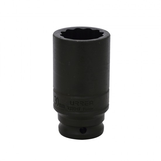 Urrea - 7330MT - Dado de impacto 1/2" largo 12 puntas 30