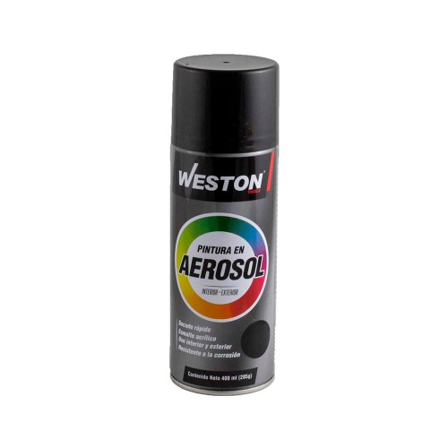 Weston - STM-900110 - Pintura aerosol negro alta temperatura