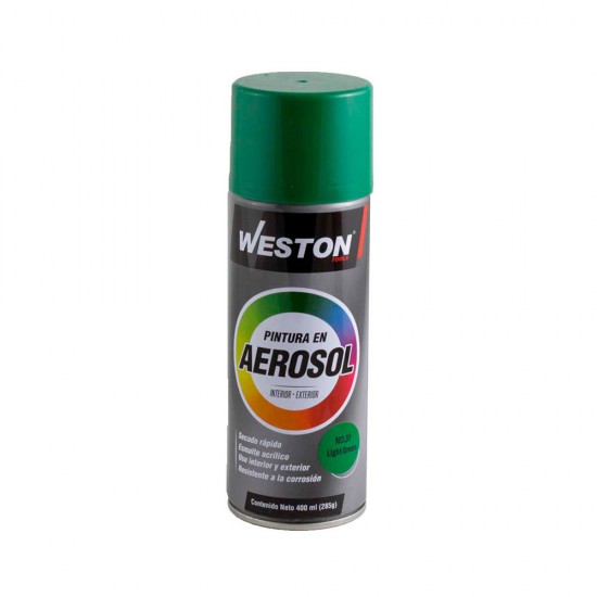 Weston - STM-900240 - Pintura en aerosol verde hoja 400ml