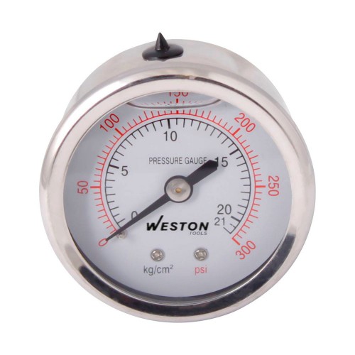 Weston - W-10199 - Manometro glicerina 2" 1/4"npt 21kg/300l