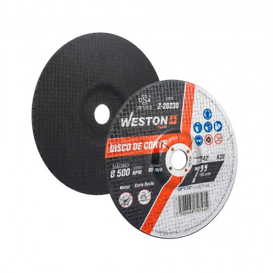 Weston - Z-20230 - Disco d/corte p/metal 7''