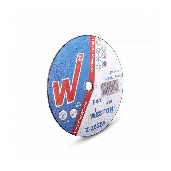 Weston - Z-20269 - Disco d/corte p/metal 7''