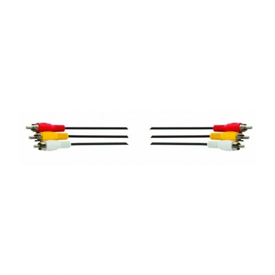 Steren - 206-276 - Cable rca de audio y video c/conectores