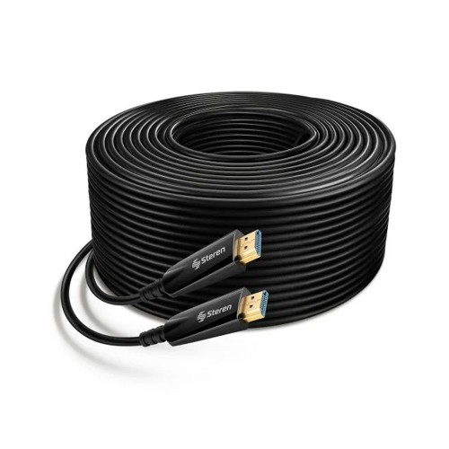 Steren - 206-750 - Cable hdmi 4k de fibra optica 50m