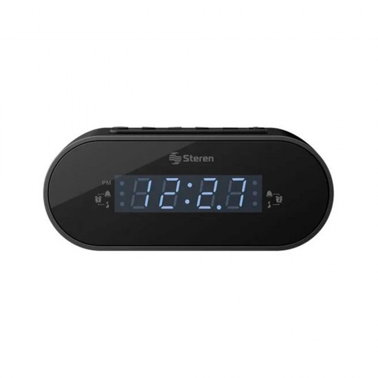 Steren - CLK-240 - Radio reloj despertador digital fm