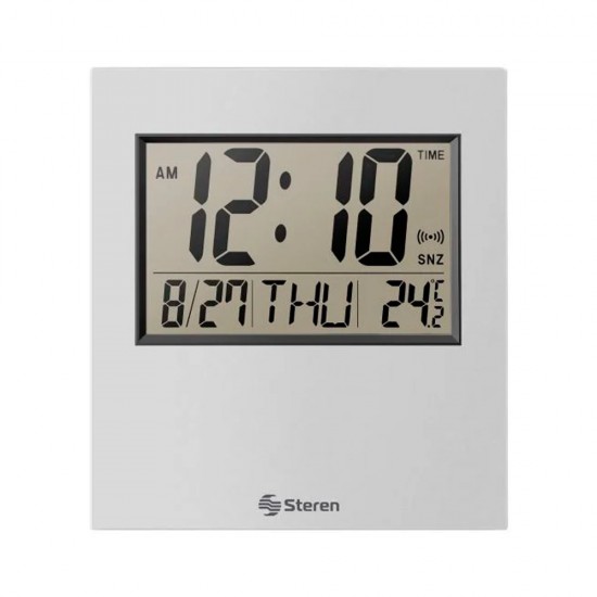 Steren - CLK-305 - Reloj digital con alarma y termometro