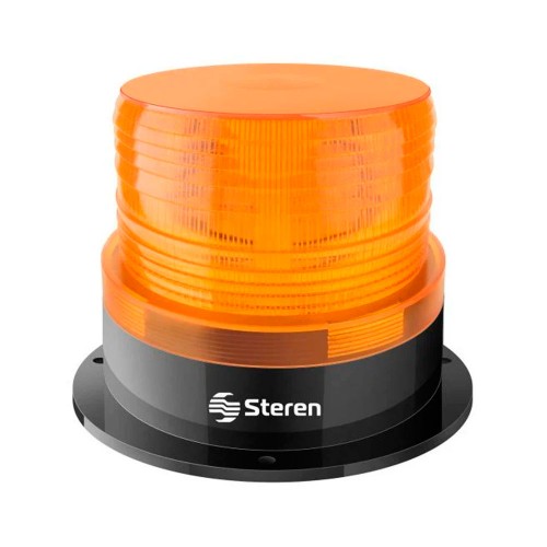 Steren - EST-100AM - Luz led ambar estrobo para alarmas